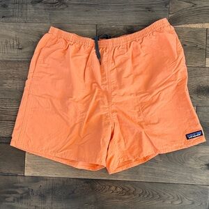 Patagonia Men's Orange Baggie Shorts